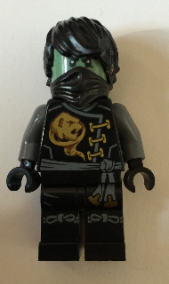 LEGO Minifigure-Cole - Skybound, Ghost, Hair (70593)-Ninjago-NJO242-Creative Brick Builders